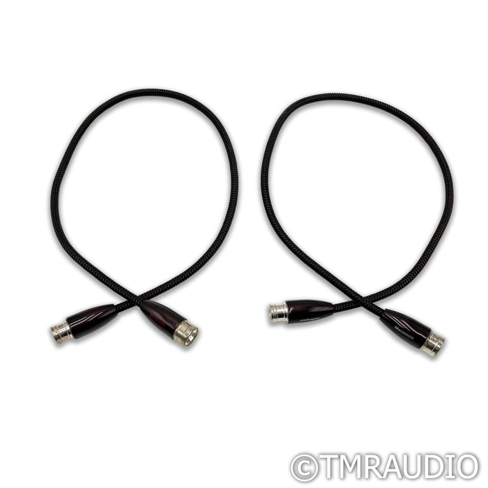 AudioQuest Mackenzie XLR Cables; 0.75m Pair Balanced Interconnects