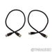 AudioQuest Mackenzie XLR Cables; 0.75m Pair Balanced Interconnects