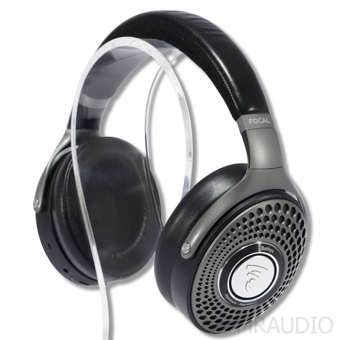 Focal Bathys Wireless ANC Closed Back Headphones; Black Silver