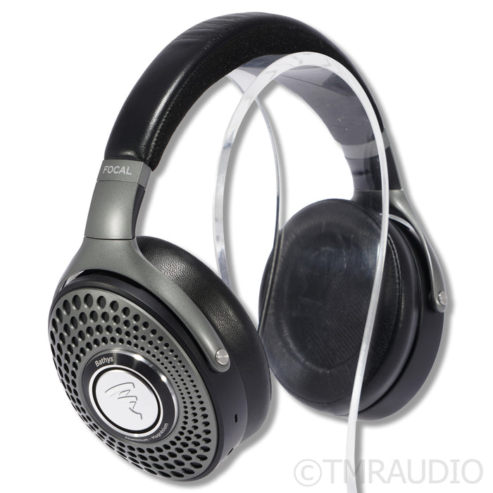 Focal Bathys Wireless ANC Closed Back Headphones; Black Silver