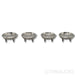 IsoAcoustics Gaia III Isolation Footers w/ Carpet Disks; Set of Four