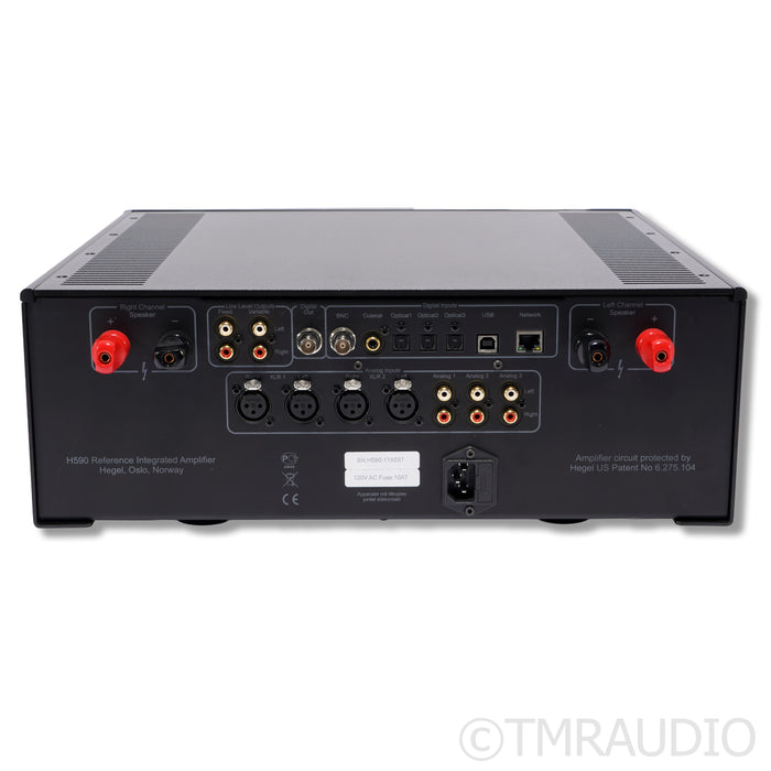 Hegel H590 Stereo Integrated Amplifier; DAC
