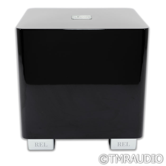 REL Acoustics T/5x 8" Down-Firing Powered Subwoofer; Gloss Black
