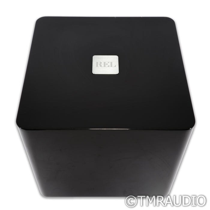 REL Acoustics T/5x 8" Down-Firing Powered Subwoofer; Gloss Black
