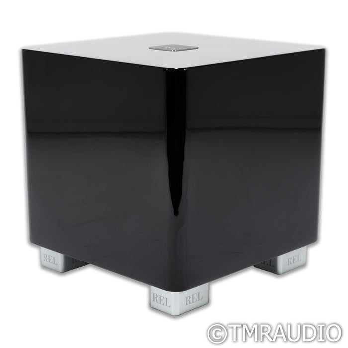 REL Acoustics T/5x 8" Down-Firing Powered Subwoofer; Gloss Black