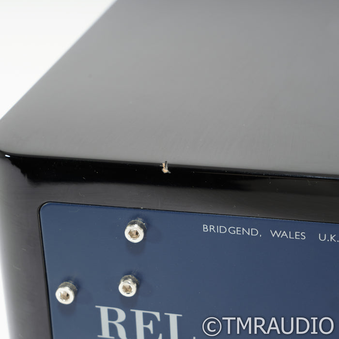 REL Acoustics T/5x 8" Down-Firing Powered Subwoofer; Gloss Black