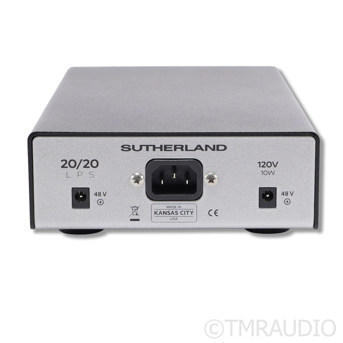 Sutherland Engineering 20/20 MK2 MM / MC Phono Preamplifier; LPS
