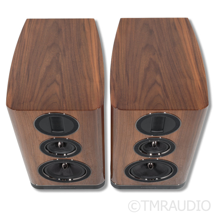 Wharfedale Aura 2 Bookshelf Speakers; Piano Walnut Pair
