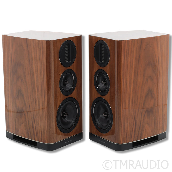 Wharfedale Aura 2 Bookshelf Speakers; Piano Walnut Pair