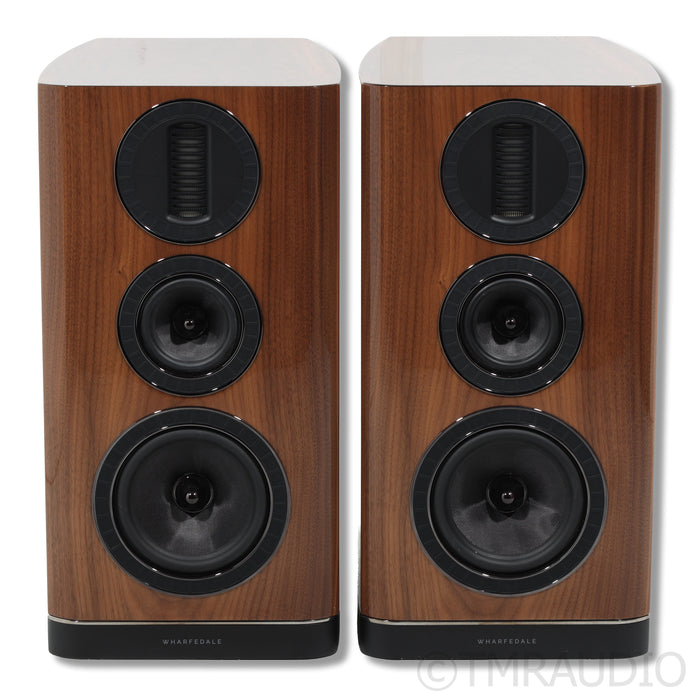 Wharfedale Aura 2 Bookshelf Speakers; Piano Walnut Pair