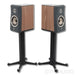 Focal Kanta No. 1 Bookshelf Speaker; Walnut Grey Pair w/ Stands
