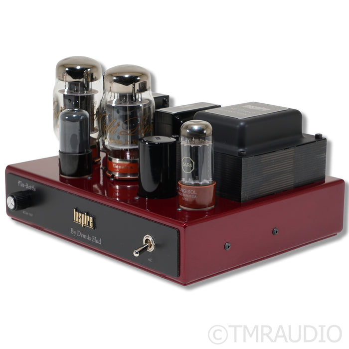 Dennis Had Inspire Fire Bottle KT88-SEP Stereo Tube Integrated Amplifier; Red
