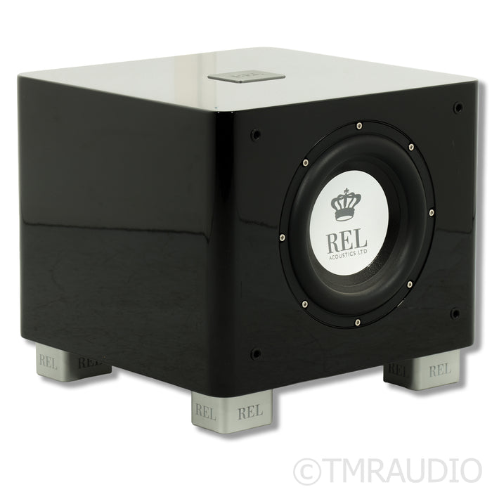 REL Acoustics T/7x 8" Powered Subwoofer; Piano Black