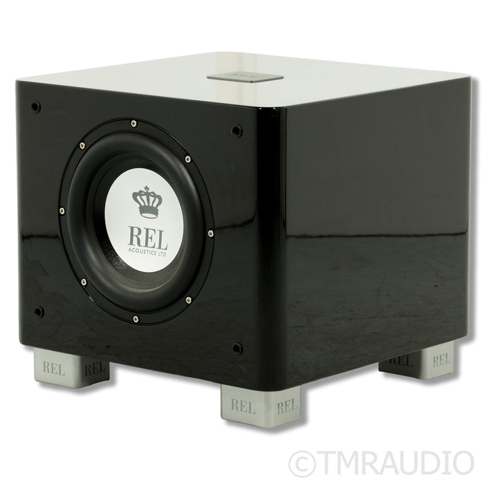 REL Acoustics T/7x 8" Powered Subwoofer; Piano Black