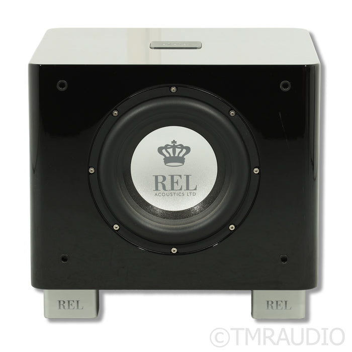 REL Acoustics T/7x 8" Powered Subwoofer; Piano Black