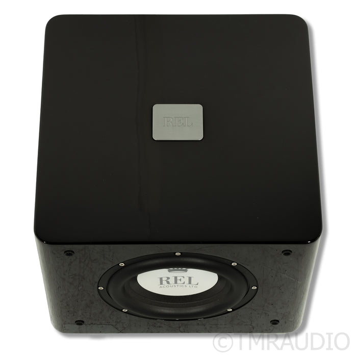 REL Acoustics T/7x 8" Powered Subwoofer; Piano Black