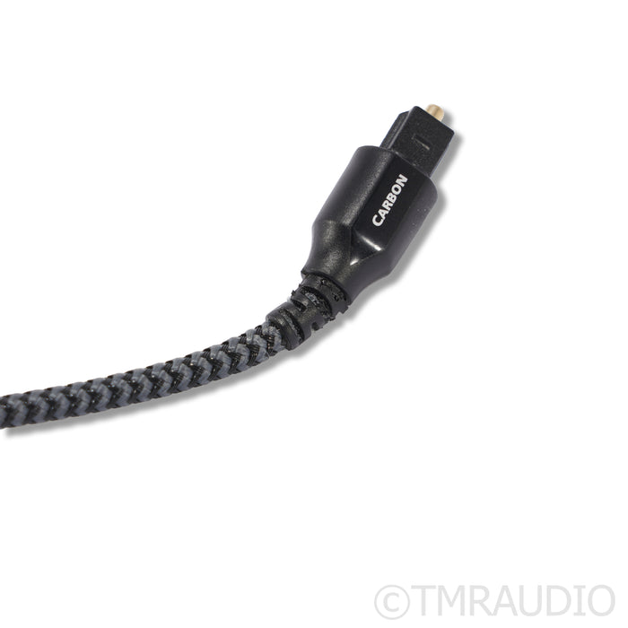AudioQuest Carbon Optical TOSLINK Cable; 0.75m Single Digital Interconnect