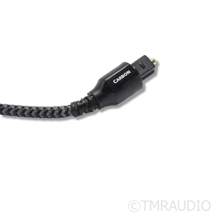 AudioQuest Carbon Optical TOSLINK Cable; 0.75m Single Digital Interconnect