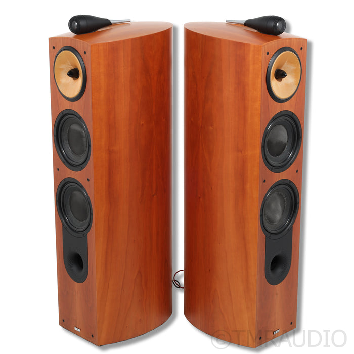 Bowers & Wilkins Nautilus 803 Floorstanding Speakers; Cherry Pair