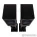 Jean-Marie Reynaud Bliss Jubilé Bookshelf Speakers; Black Pair with Stands