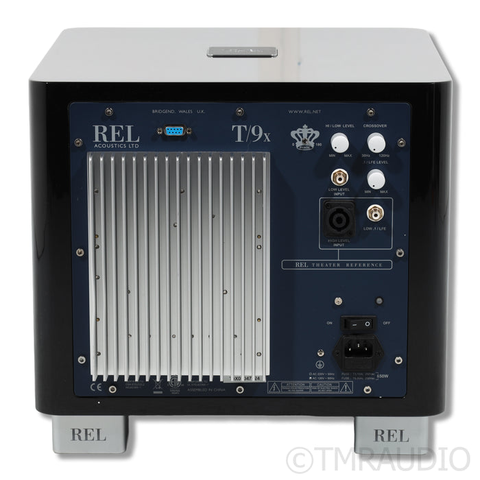 REL Acoustics T/9x 10" Powered Subwoofer; Piano Black