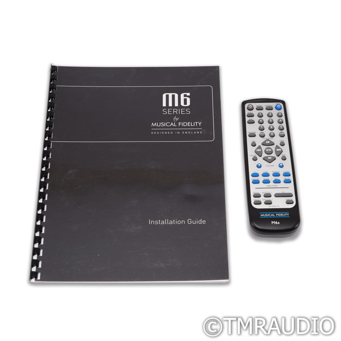 Musical Fidelity M6SCD CD Player / DAC; D/A Converter; B-Stock (Open Box)