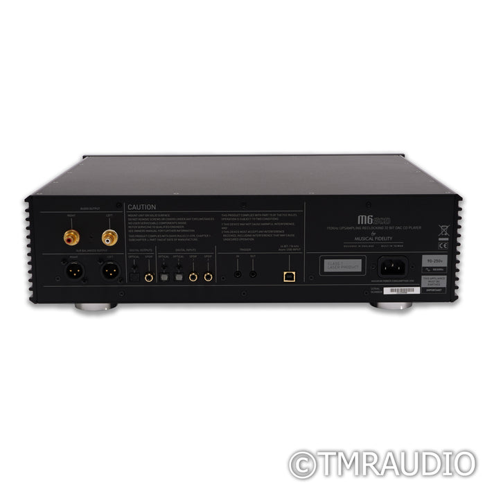 Musical Fidelity M6SCD CD Player / DAC; D/A Converter; B-Stock (Open Box)