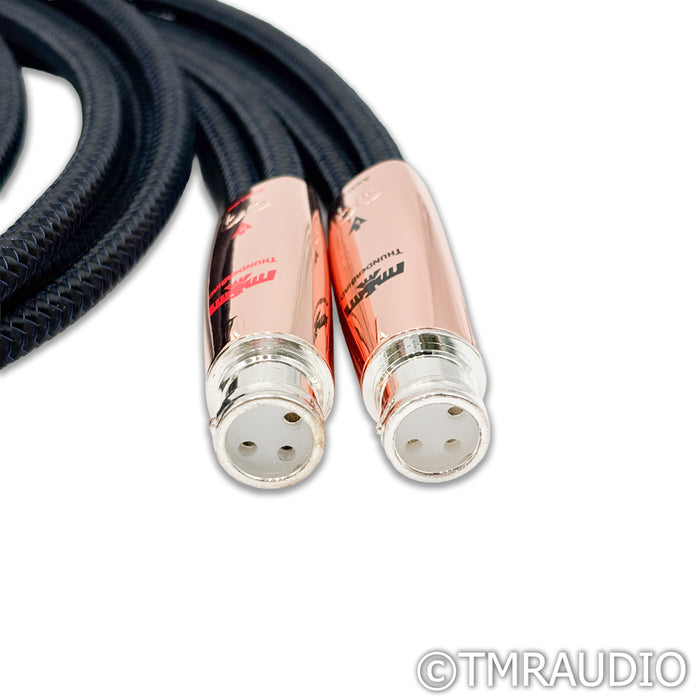AudioQuest ThunderBird XLR Cables; 1.5m Pair Balanced Interconnects
