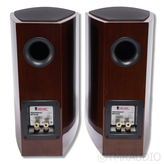 Revel Performa3 M106 Bookshelf Speakers; Walnut Pair
