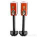 Paradigm Signature S2 v.3 Bookshelf Speakers and Stands; Cherry Pair