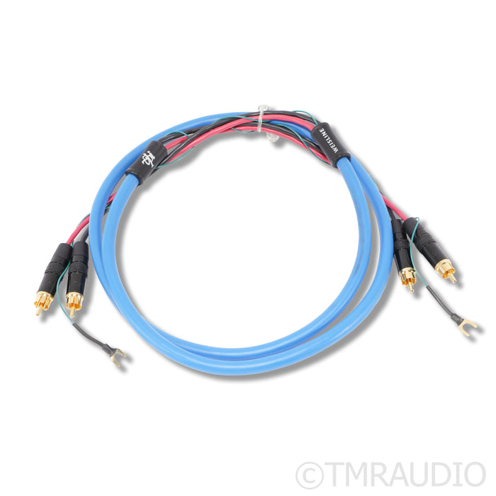 VPI Weisline by Nordost Tonearm Cable; 1.5m Pair Phono Interconnects