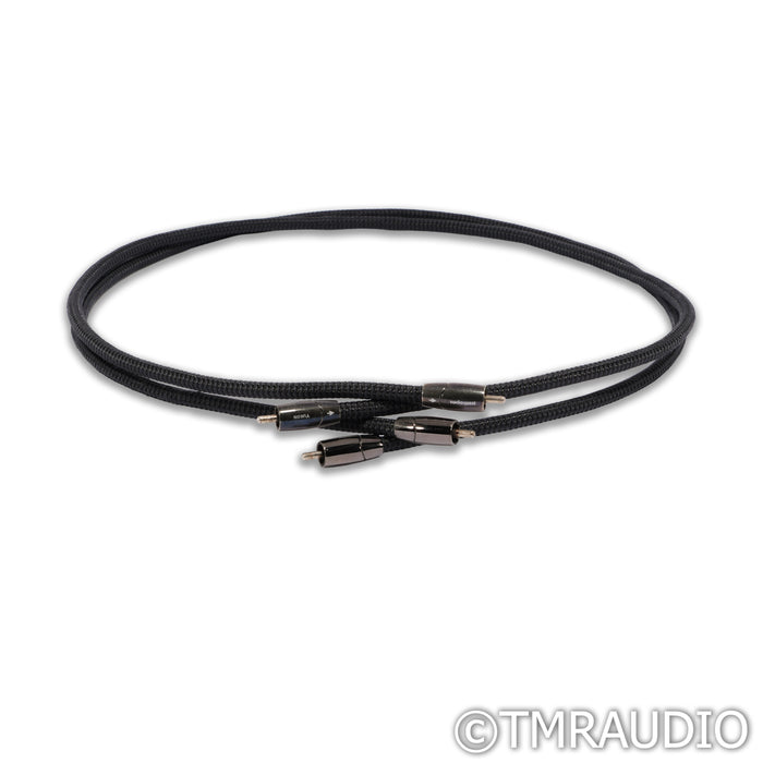 AudioQuest Yukon RCA Cables; 1m Pair Interconnects