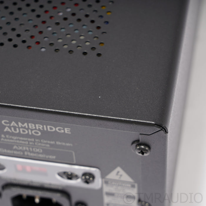 Cambridge Audio AXR100 Stereo Receiver; MM Phono