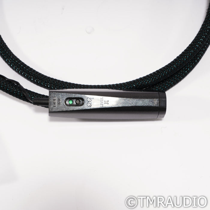 AudioQuest Earth XLR Cables; 1.5m Pair Balanced Interconnects; 72v DBS