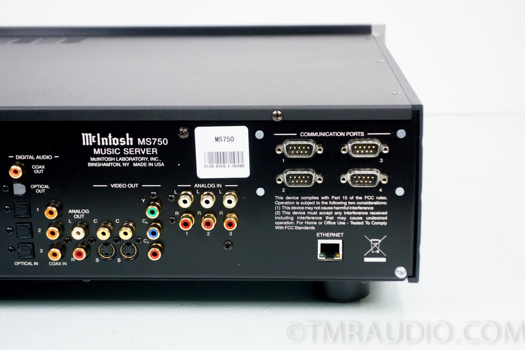 McIntosh MS-750 Music Server w/ Matching Touchscreen Monitor