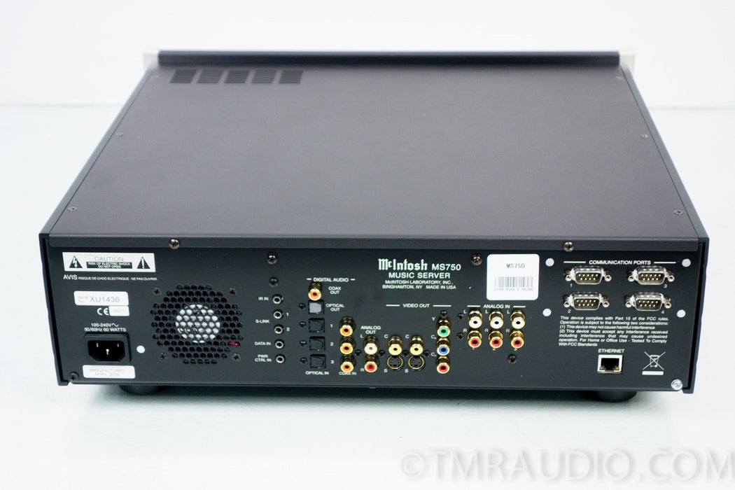 McIntosh MS-750 Music Server w/ Matching Touchscreen Monitor