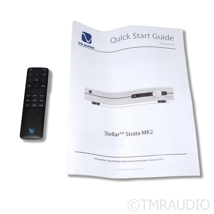 PS Audio Stellar Strata MK2 Stereo Integrated Amplifier; MM / MC Phono