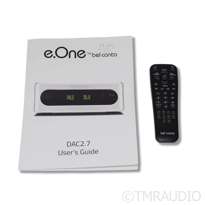 Bel Canto e.One DAC2.7; D/A Converter