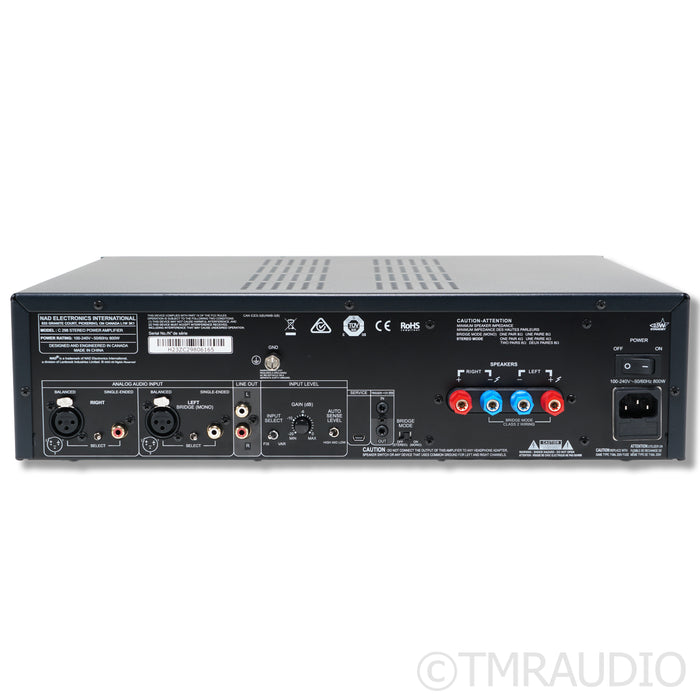 NAD C 298 Stereo Power Amplifier; C298