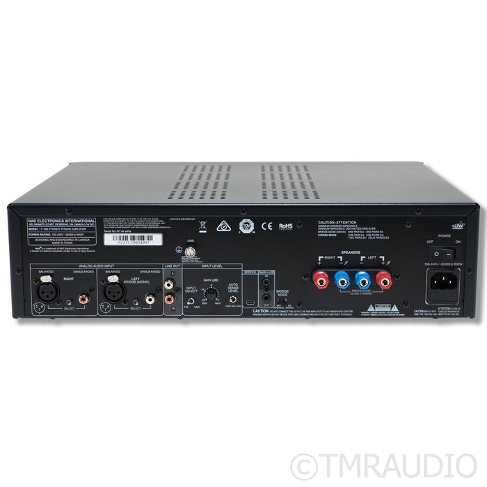 NAD Electronics C 298 Stereo Power Amplifier; C298