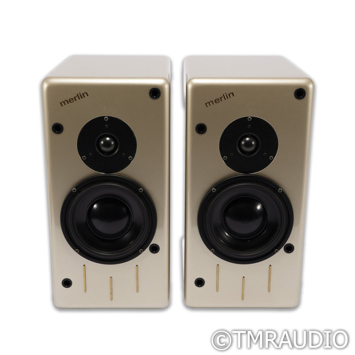 Merlin TSM mxe Bookshelf Speakers; Champagne Pair