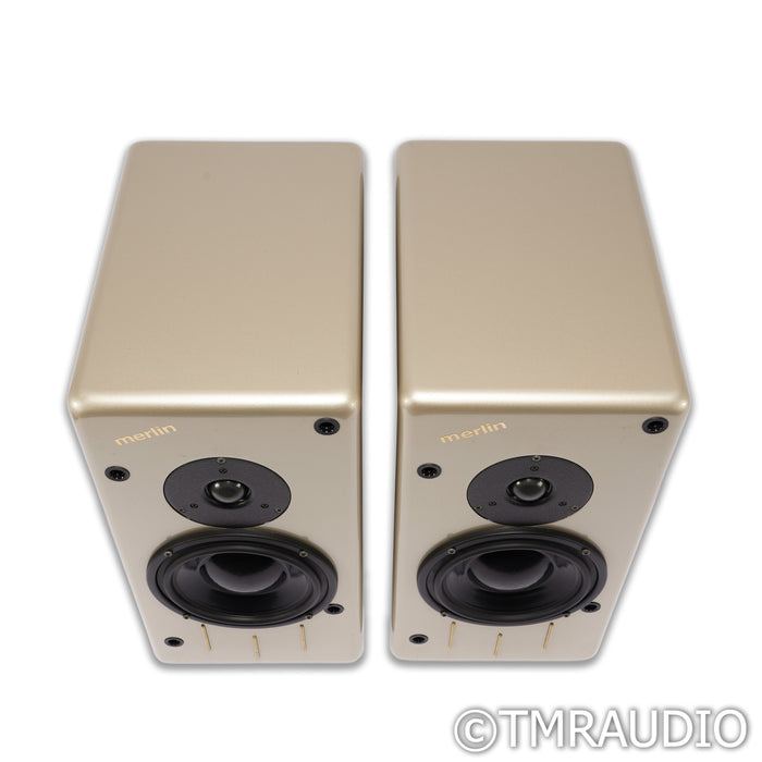 Merlin TSM mxe Bookshelf Speakers; Champagne Pair