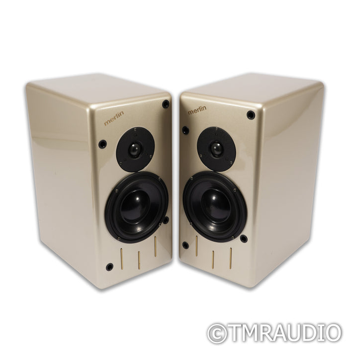 Merlin TSM mxe Bookshelf Speakers; Champagne Pair