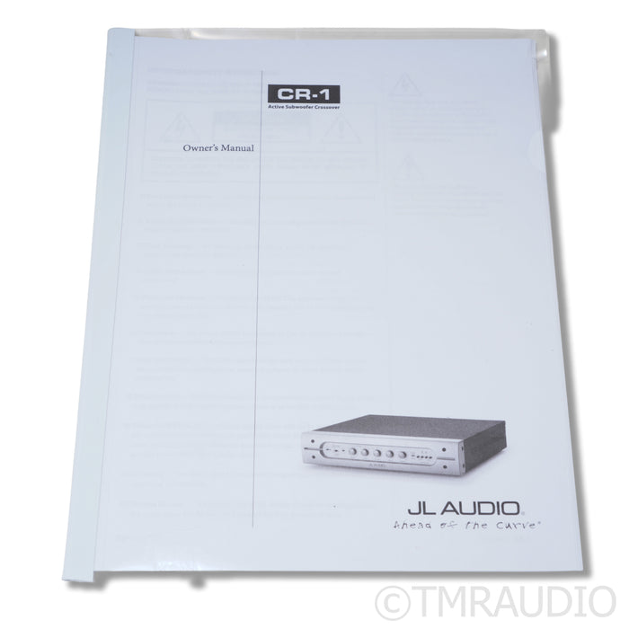 JL Audio CR-1 Active Subwoofer Crossover