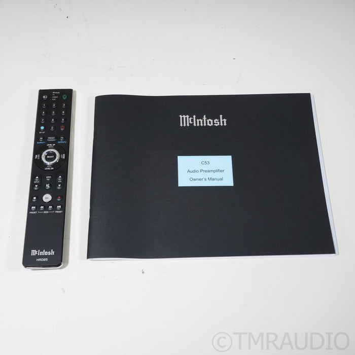 McIntosh C53 Stereo Preamplifier; MM / MC Phono