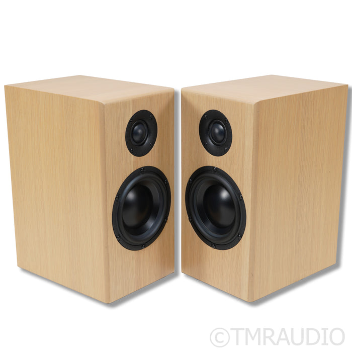 Totem Acoustic Bison Monitor Bookshelf Speakers; White Oak Pair