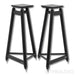 Solidsteel SS-6 24" Speaker Stands; Black Pair