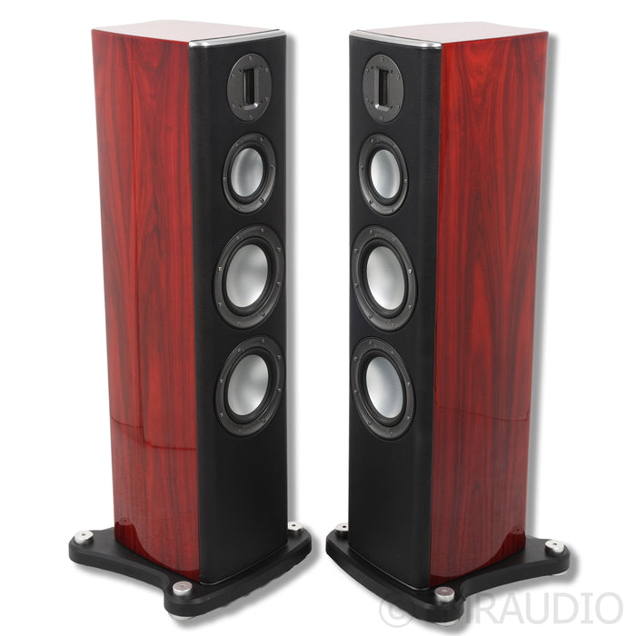 Monitor Audio PL200 Floorstanding Speakers; Santos Rosewood Pair