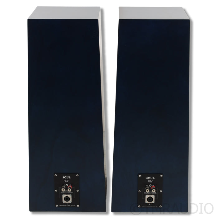 Zu Audio Soul 6 Floorstanding Speakers; Dark Blue Pair