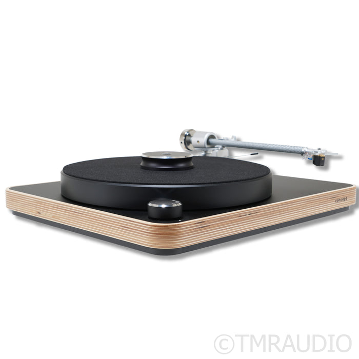 Clearaudio Concept Wood Belt-Drive Turntable; Satisfy 9" Carbon; Hana ML MC
